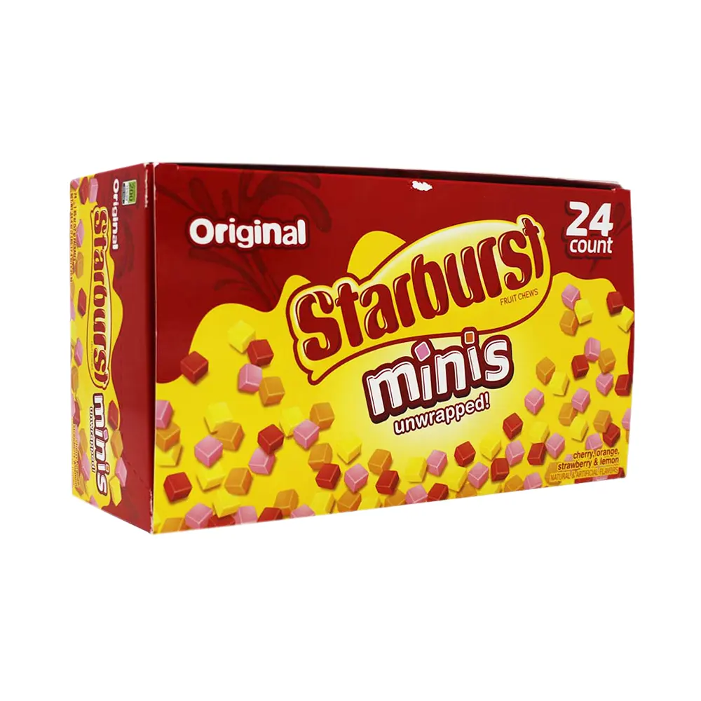 STARBURST MINIS 24-1.85OZ