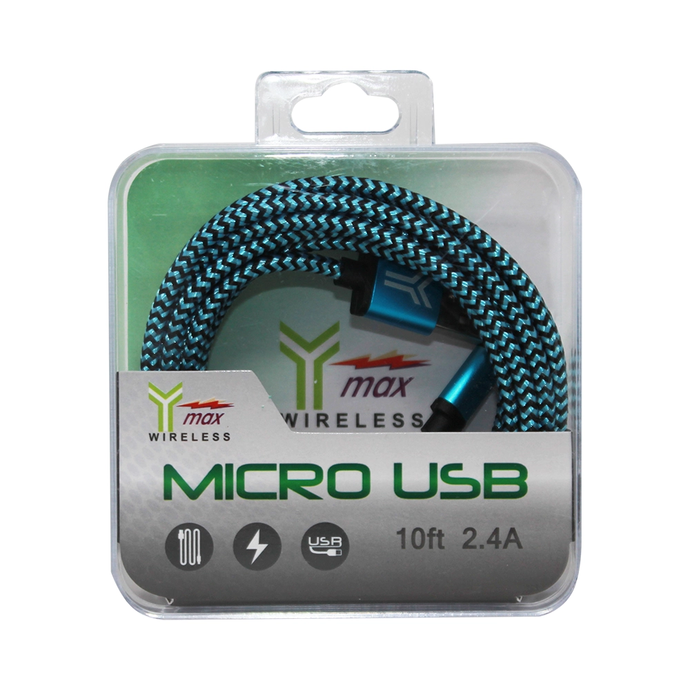 Y-MAX 10FT MICRO USB CABLE 1CT