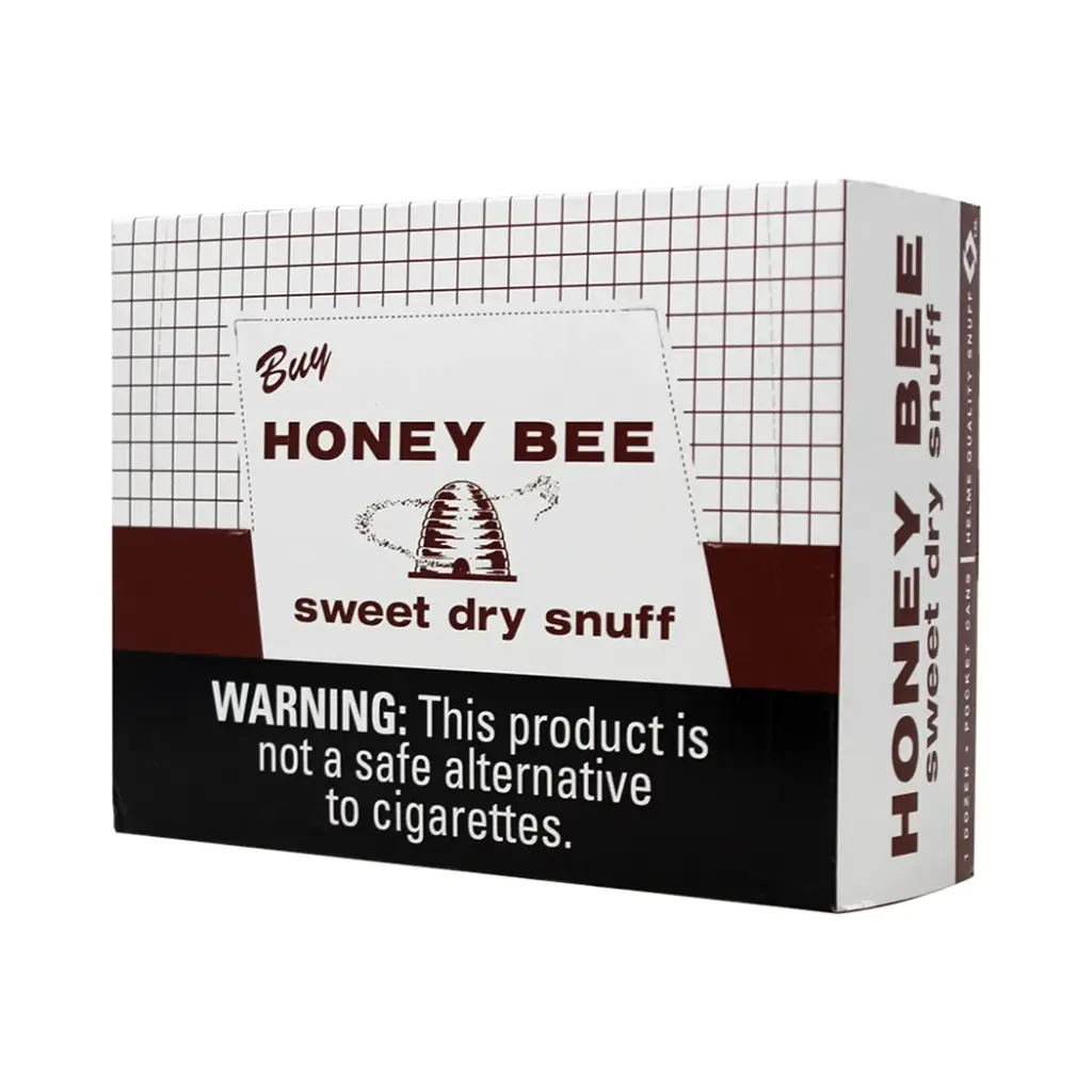 HONEY BEE SWEET DRY SNUFF 1 DOZEN CANS