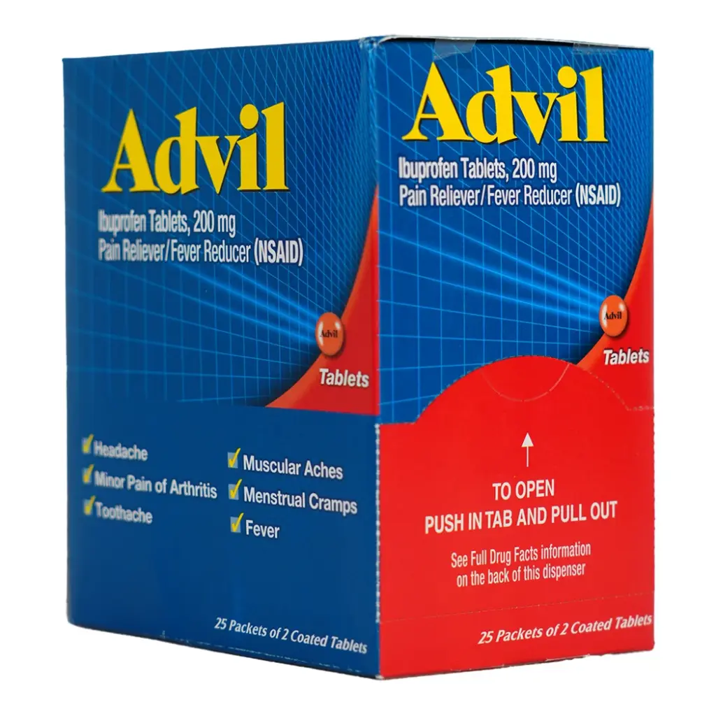 ADVIL REGULAR DISPENSER 25 X 2S