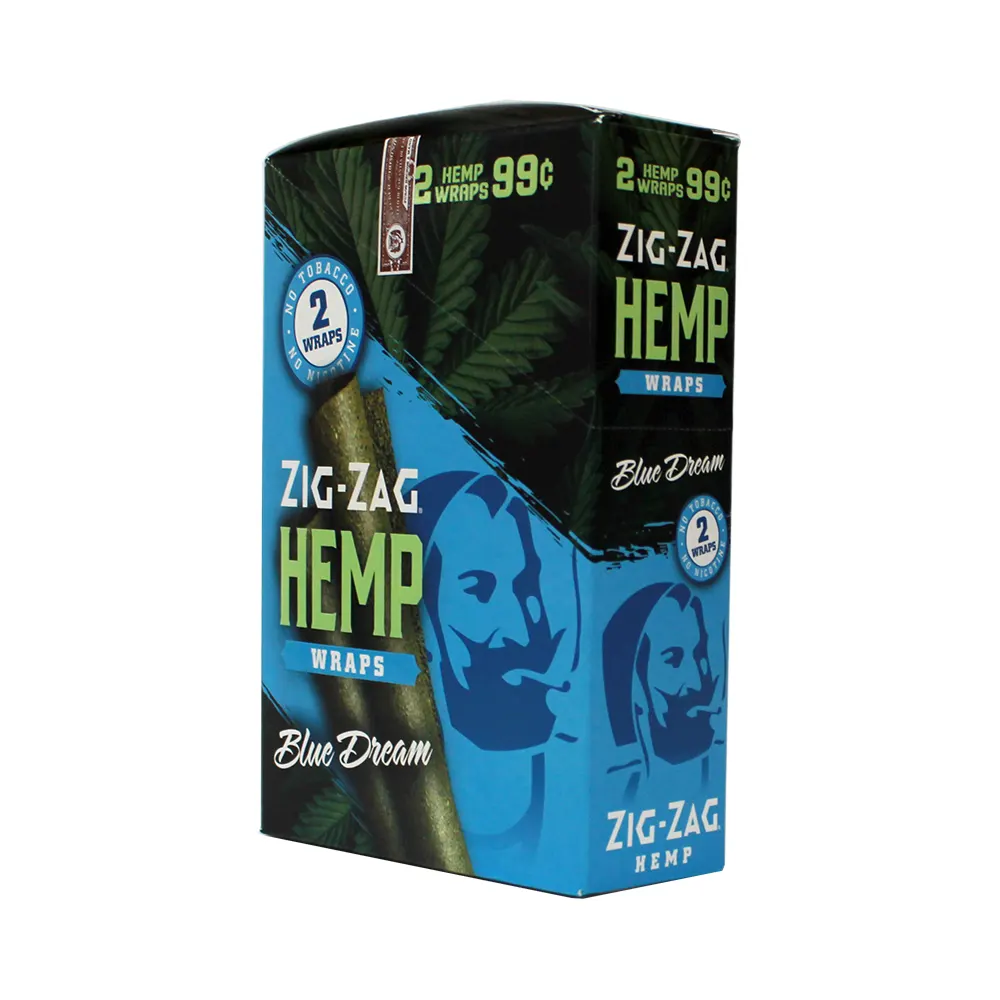 ZIG ZAG 2 FOR $0.99 HEMP WRAP 25 PACK