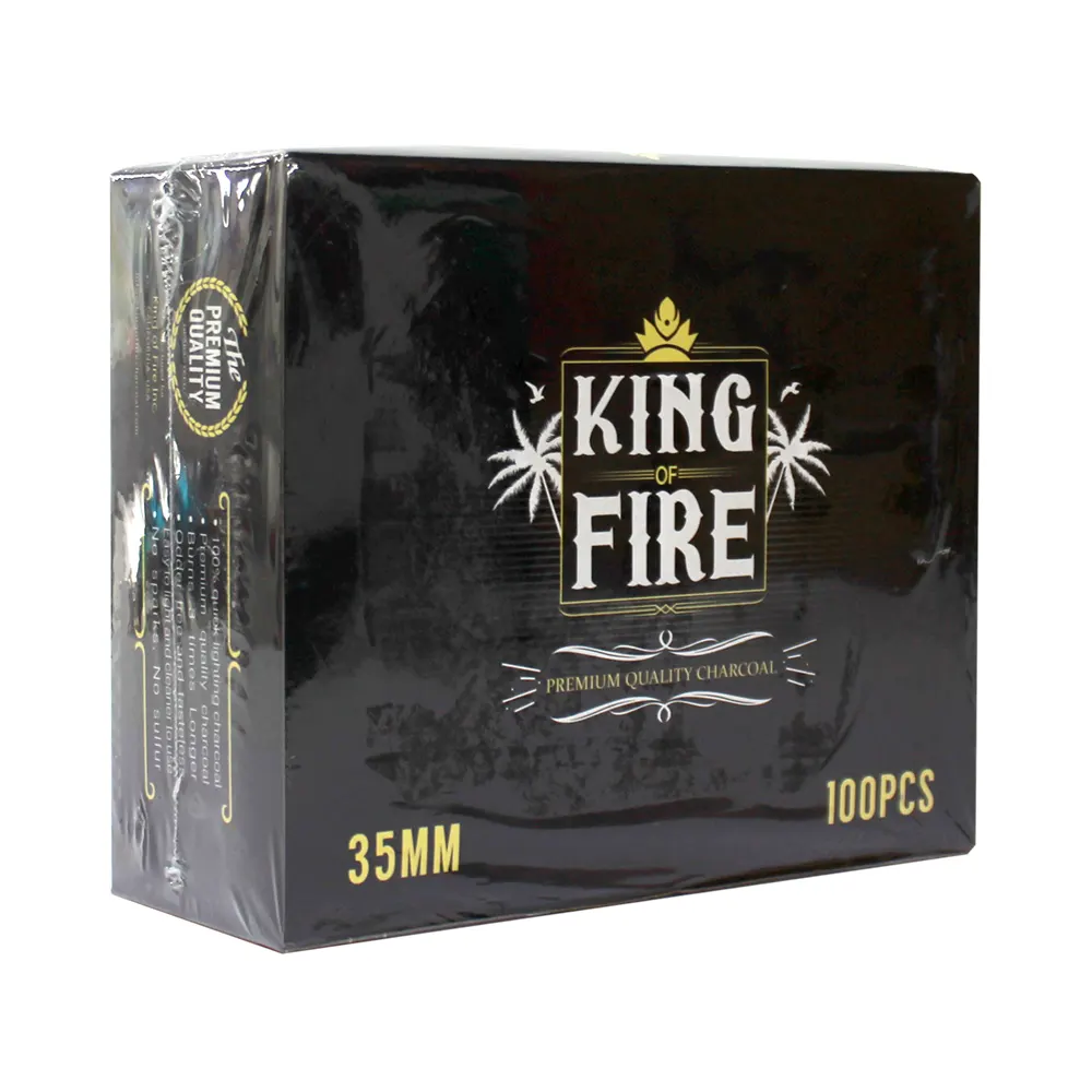 KING OF FIRE CHARCOAL 10PK