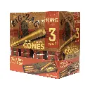 ZIG ZAG CONE KS UNBLEACHED GRAVITY DISPLAY 36 PACKS