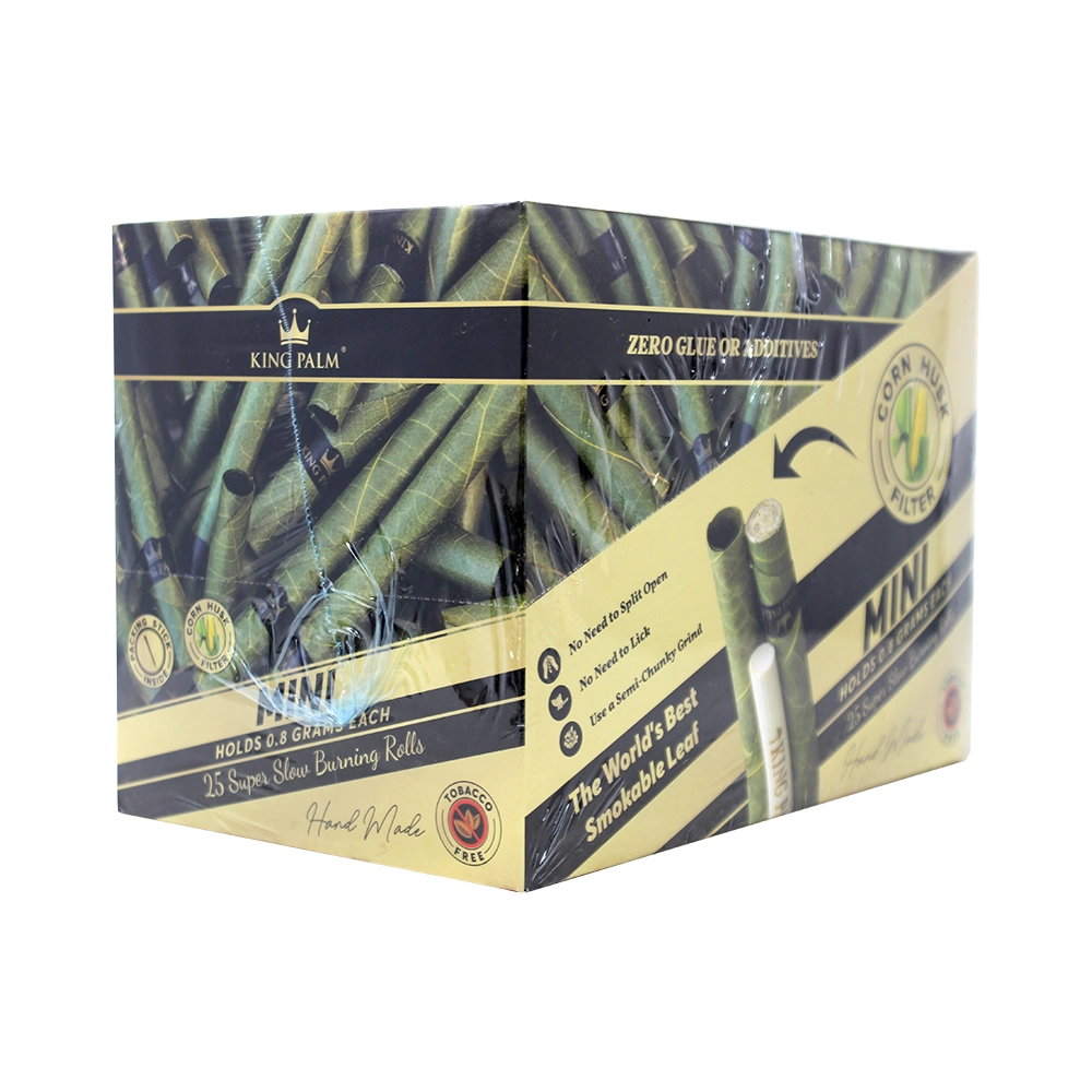 KING PALM 25 MINI ROLLS - 8 PACKS