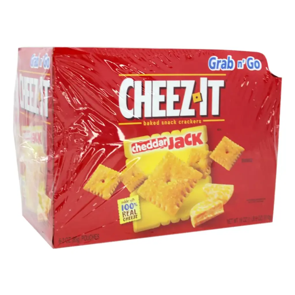 CHEEZ-IT 6-3 OZ CHEDDAR JACK GRAB N GO