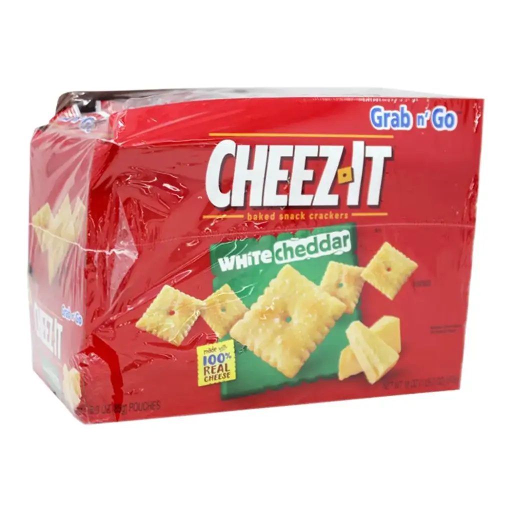 CHEEZ-IT 6-3 OZ WHITE CHEDDAR