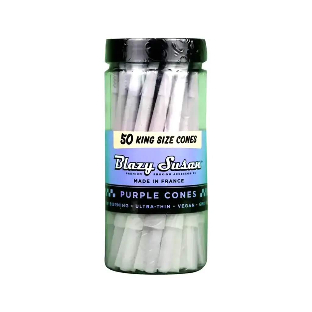 BLAZY CONE PURPLE KING SIZE 50CT JAR
