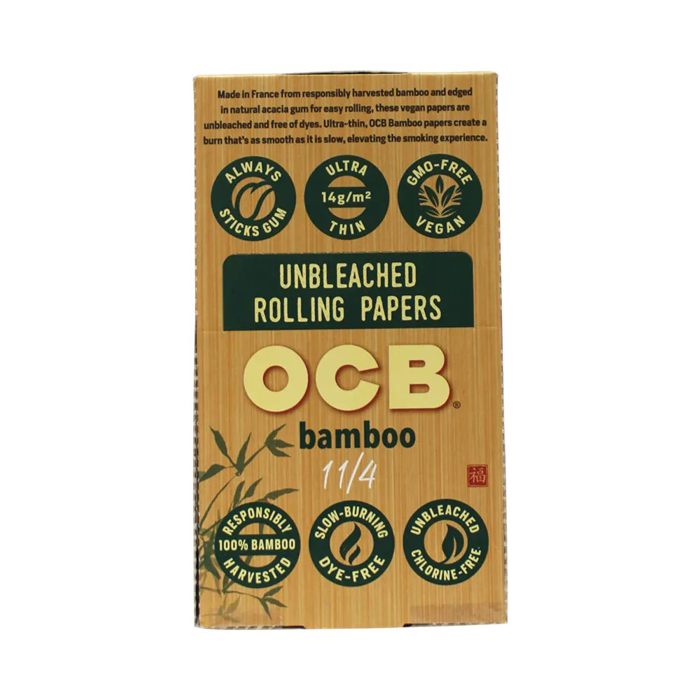 OCB BAMBOO 1 1/4 24 PACKS