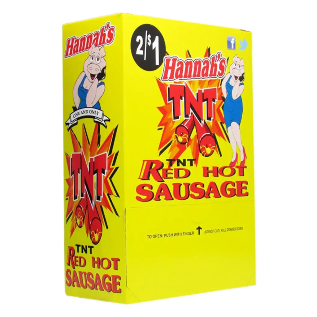 HANNAH'S 50-0.7OZ TNT SAUSAGE