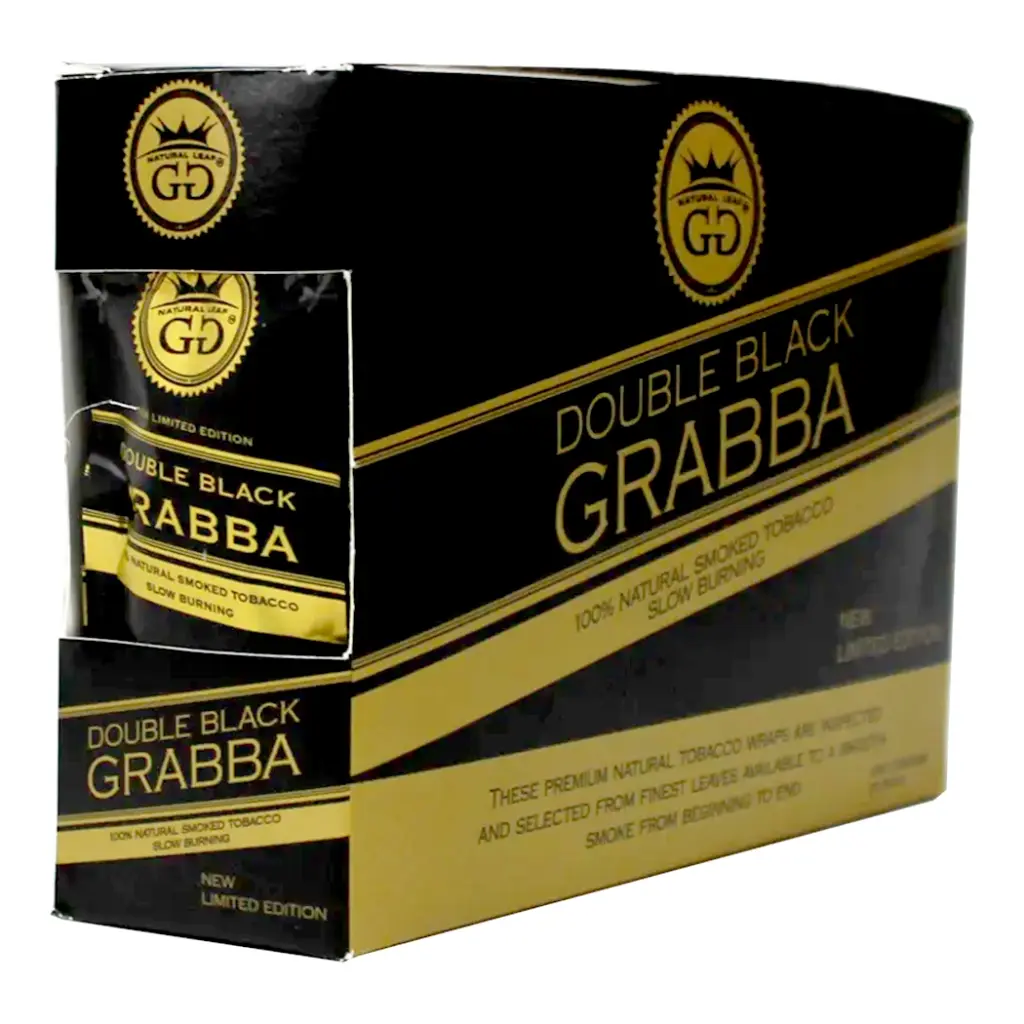 GG DOUBLE BLACK GRABBA 25 PACKS