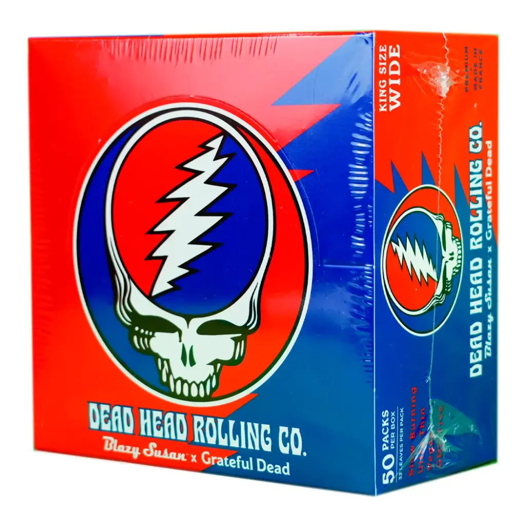 DEAD HEAD PAPER KING SIZE WIDE 50 PACKS PER BOX