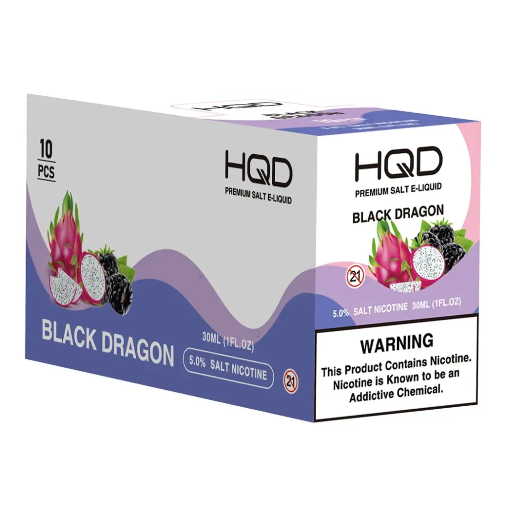 HQD PREMIUM SALT E-LIQUID 5% 1X10 PK