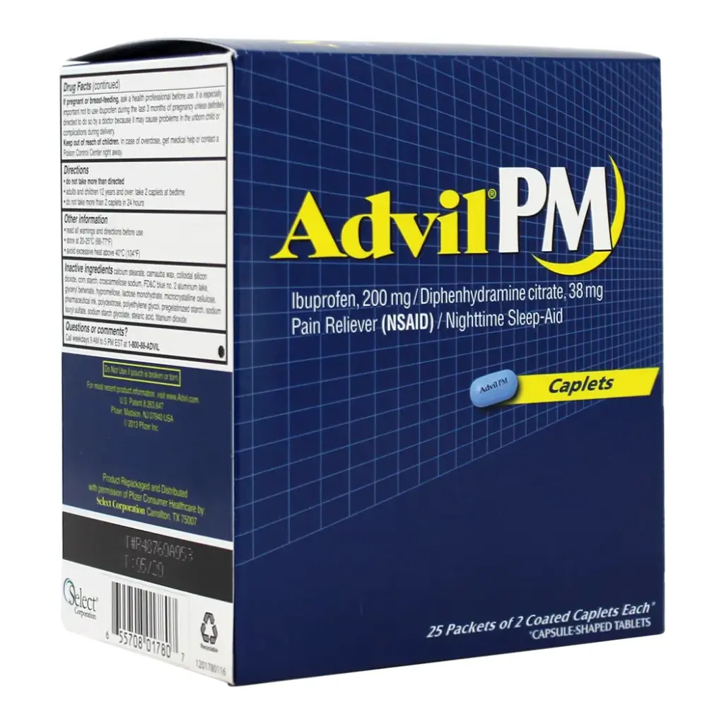 ADVIL PM DISPENSER 25 X 2'S