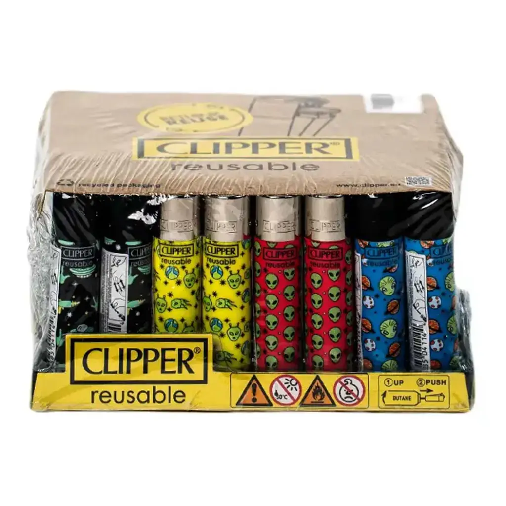 CLIPPER LIGHTERS 48CT EXTERNAL NEIGHBORS (43841)