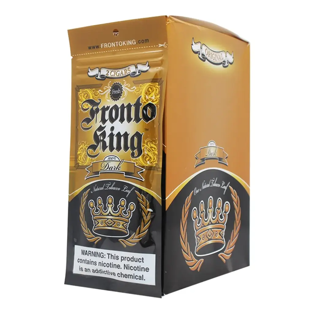 FRONTO KING DARK WRAPS 12CT