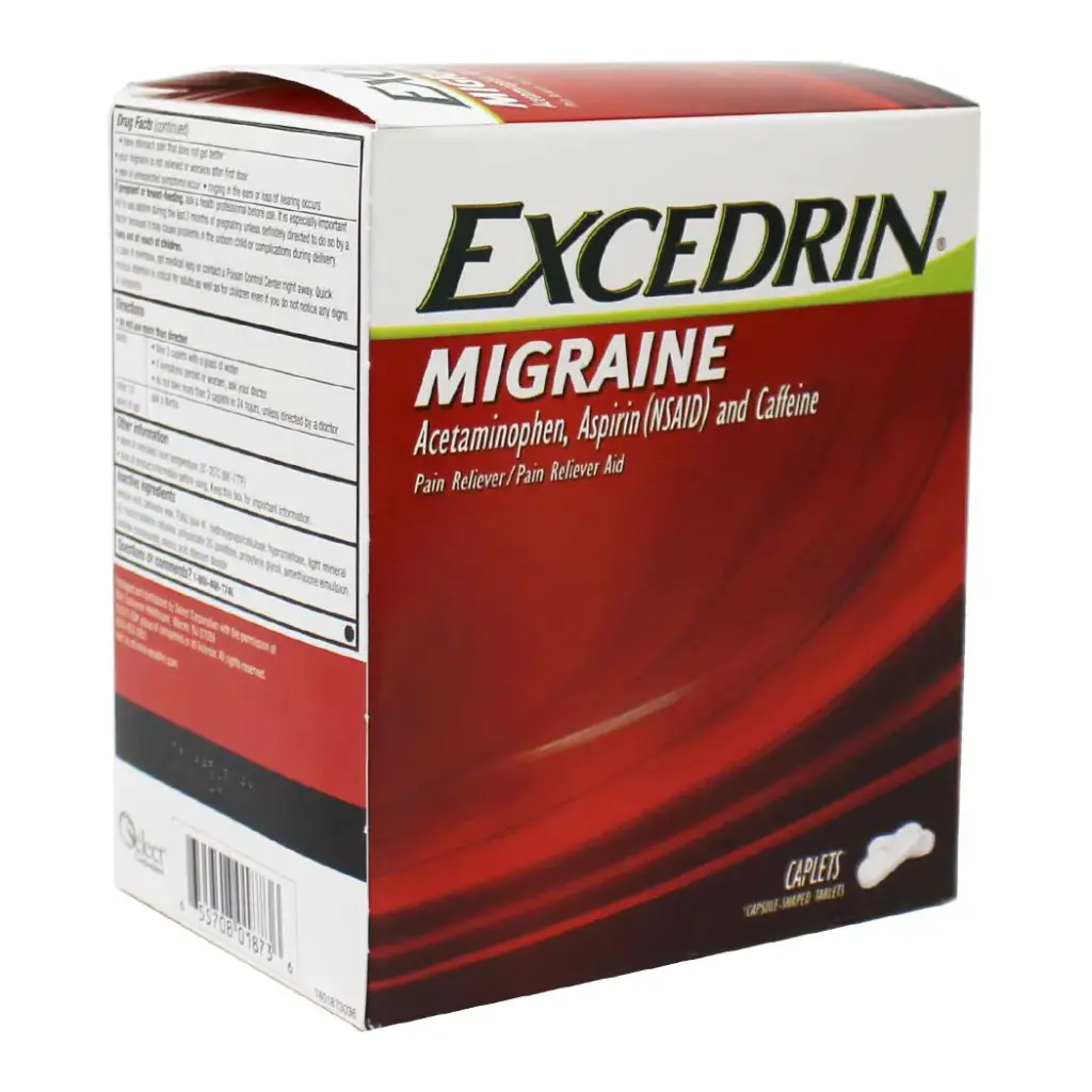 EXCEDRIN MIGRAINE DISPENSER 25 X 2'S