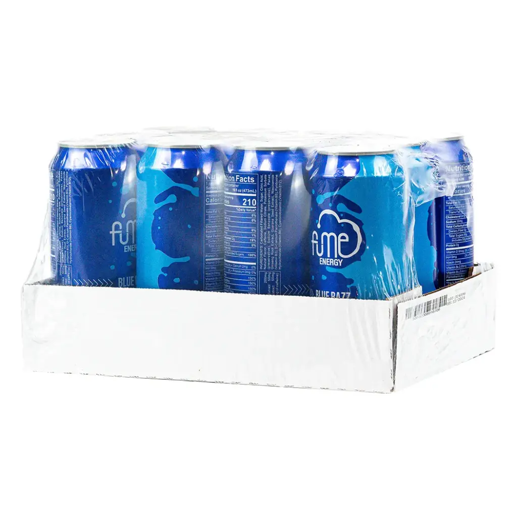 FUME ENERGY DRINK BLUE RAZZ 12PK