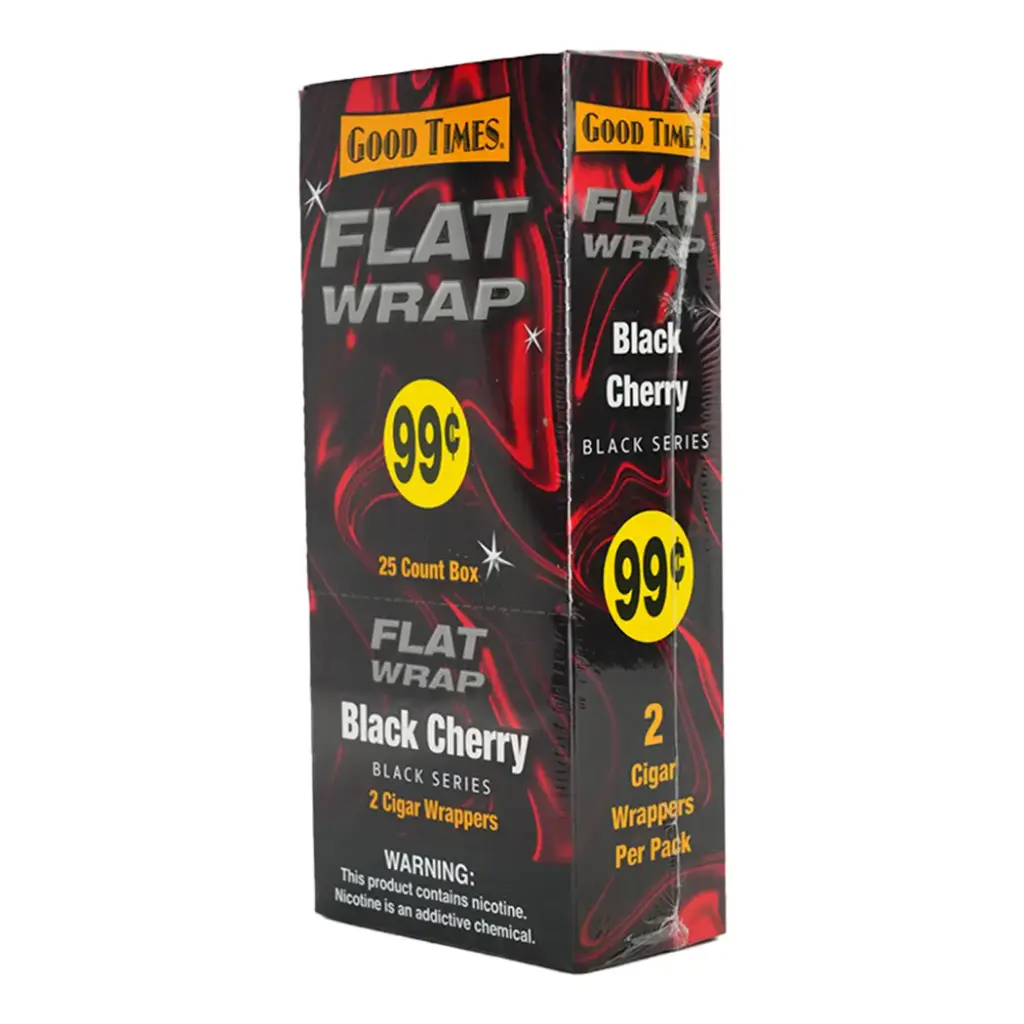 GT FLAT WRAP 2-25 CT BLACK CHERRY