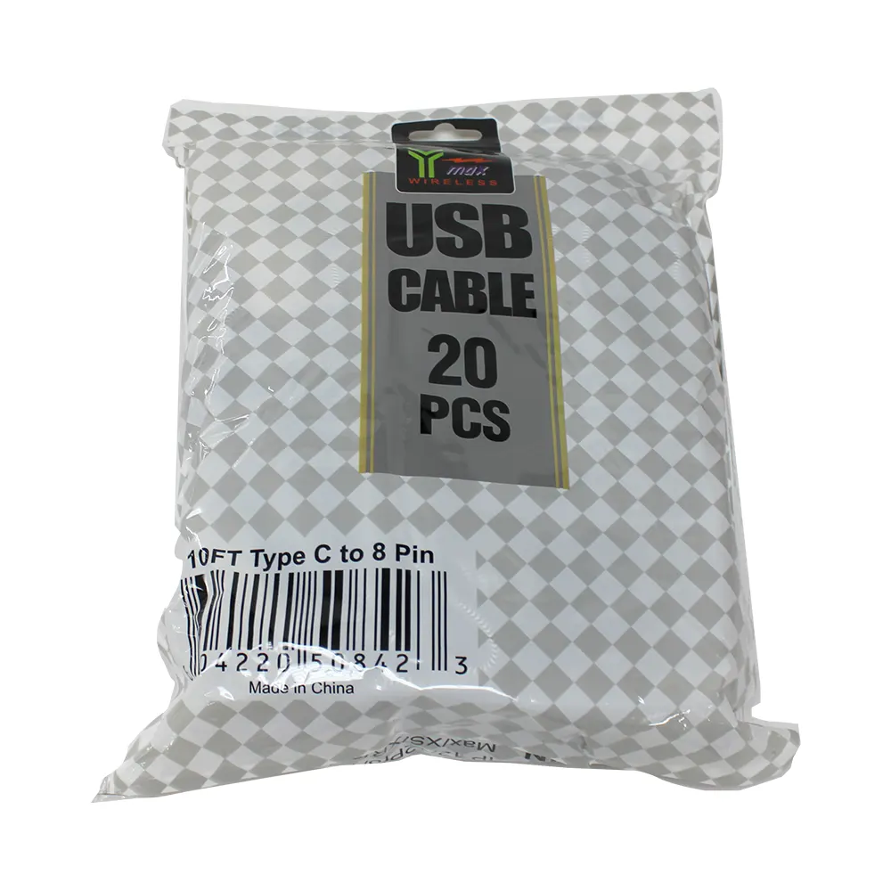 Y-MAX 10FT C TO I10 CABLE 1CT