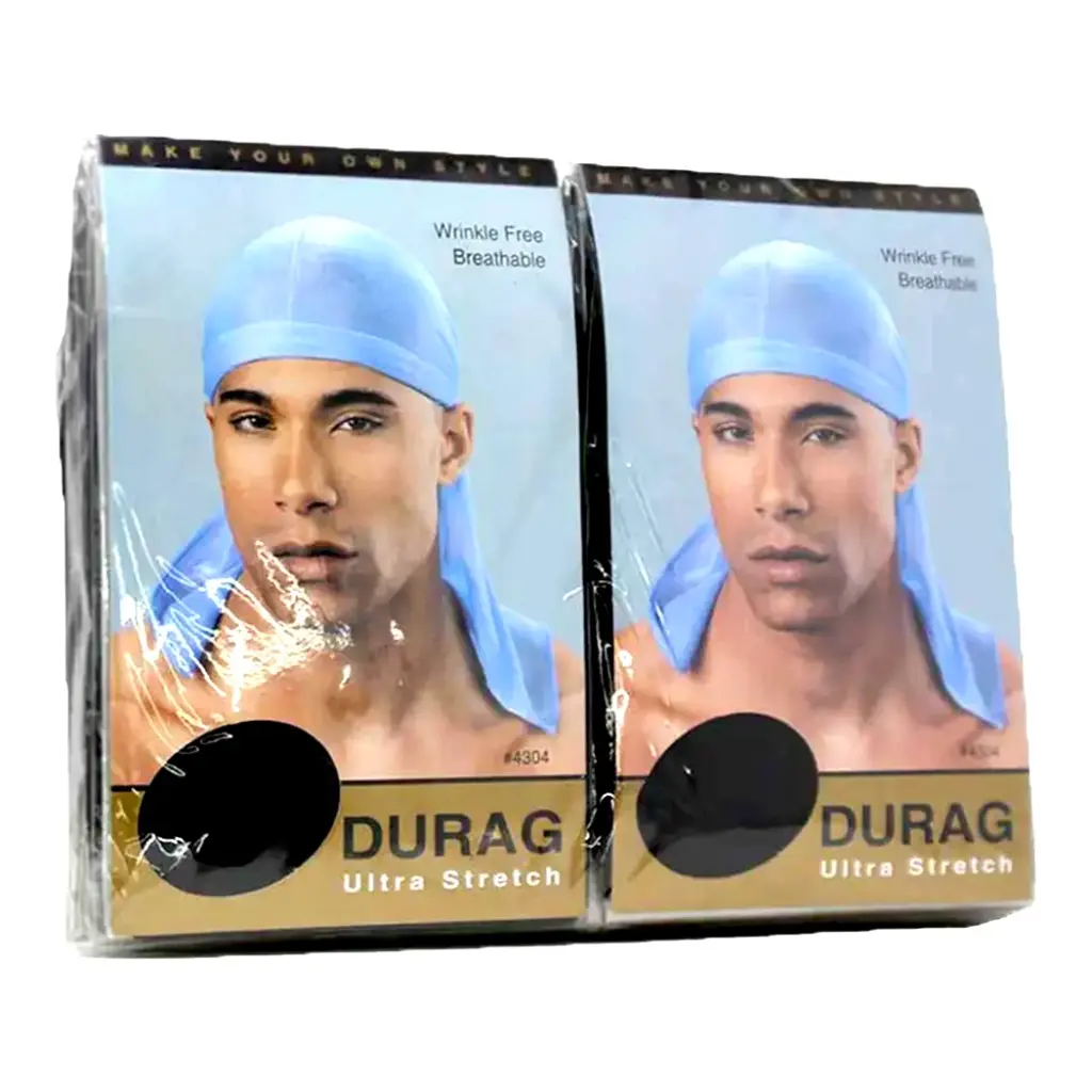 DURAG ADJUSTABLE BLACK COLOR 12