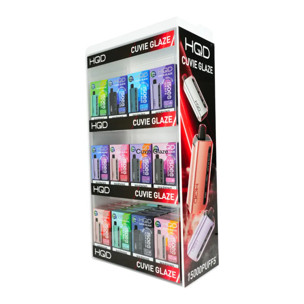 HQD DISPLAY CUVIE GLAZE 60 PCS ASSORTED FLAVOR