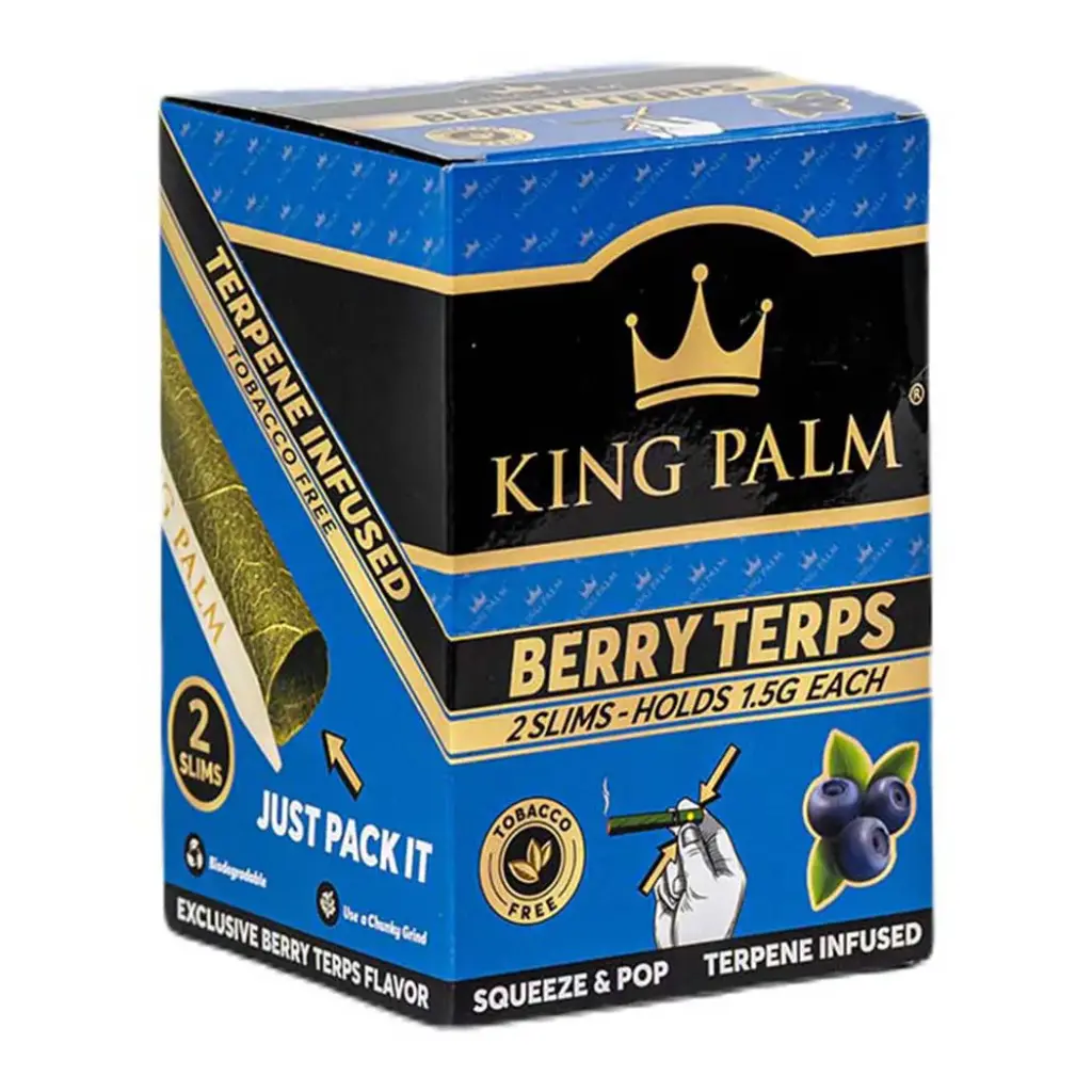 KING PALM 2 SLIMS - BERRY TERPS 20CT