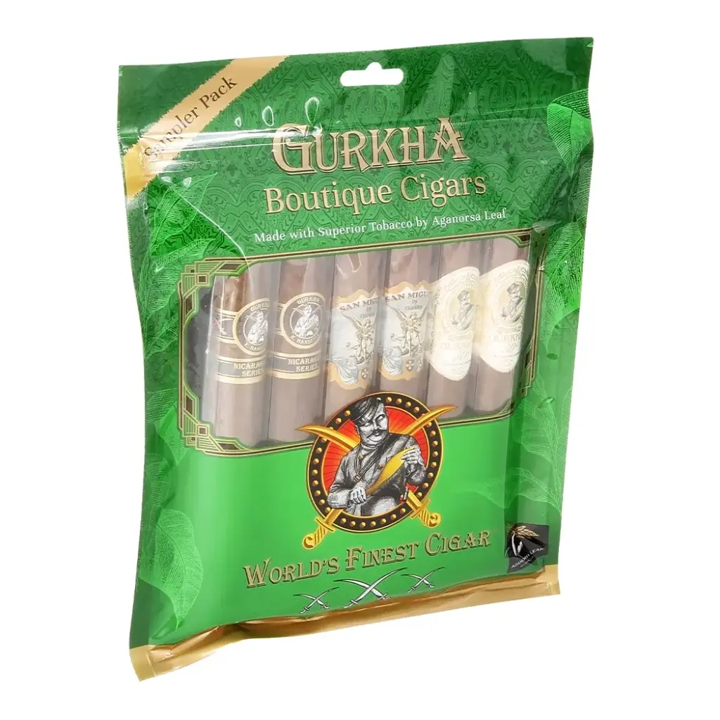 GURKHA BOUTIQUE 8 POUCHES 6 CIGARS (48)