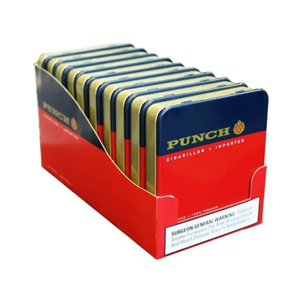 PUNCH CIGARILLOS 4 X 24 20/10 TINS (200)