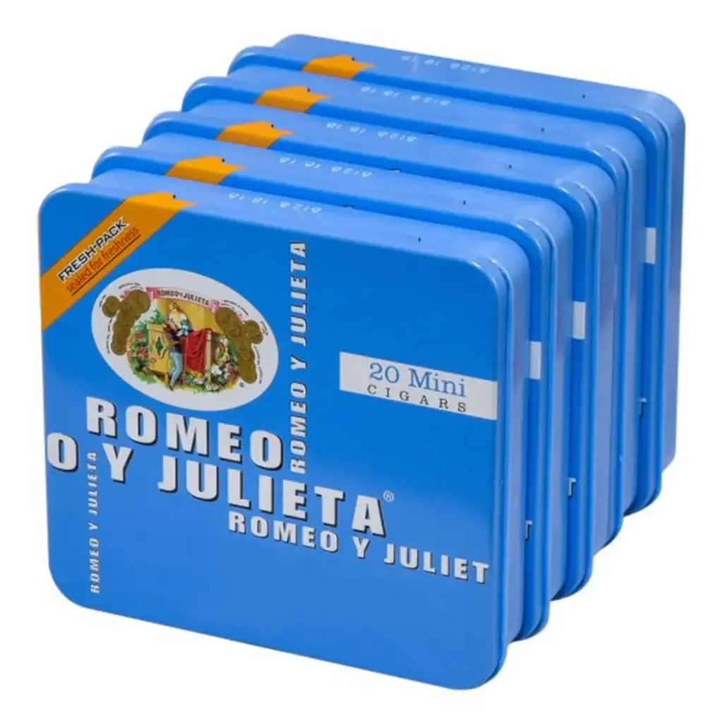 ROMEO Y JULIETA MINIS ORIGINAL(5X20TIN)(20X27/8)