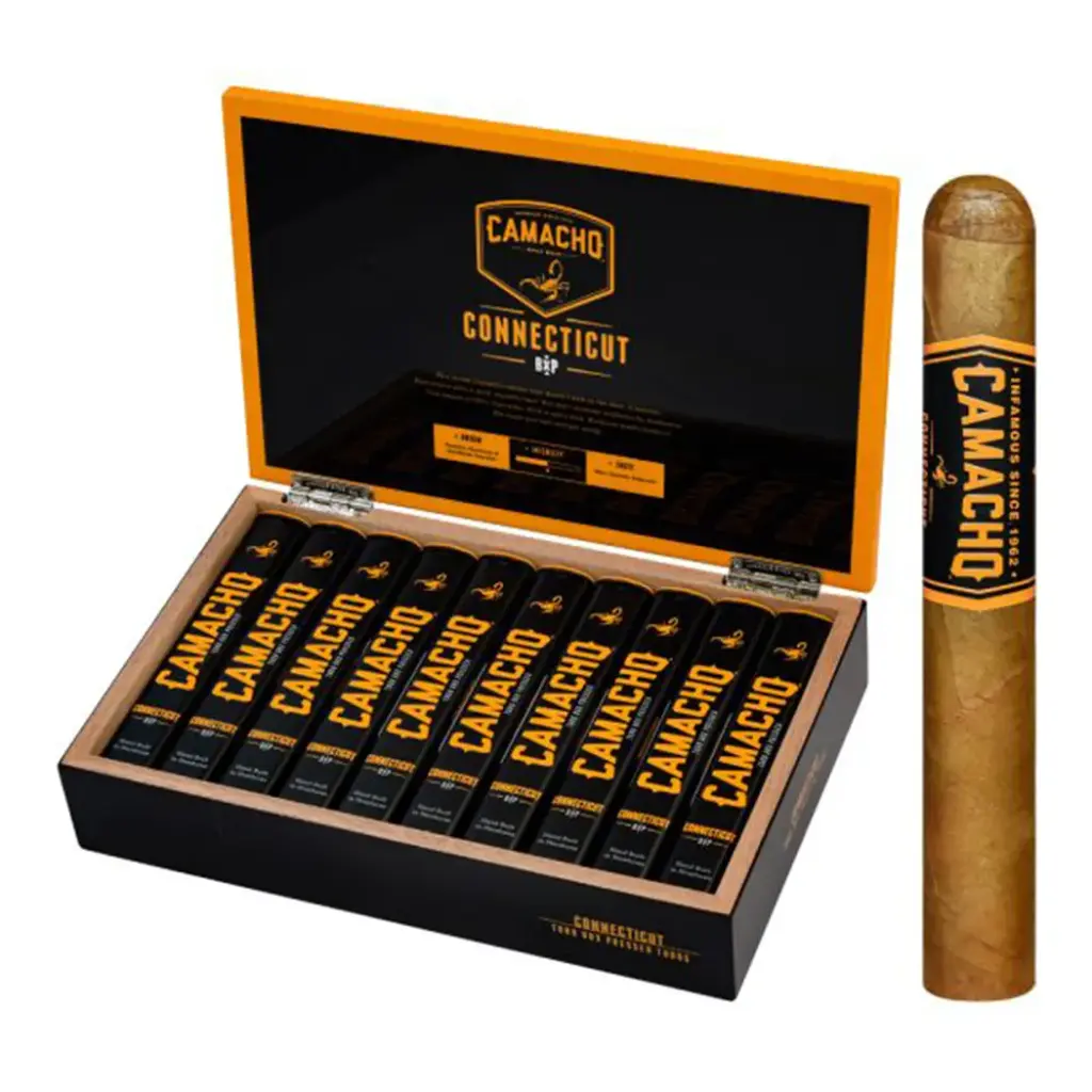 CAMACHO CONNECTICUT BOX-PRESSED TORO TUBO