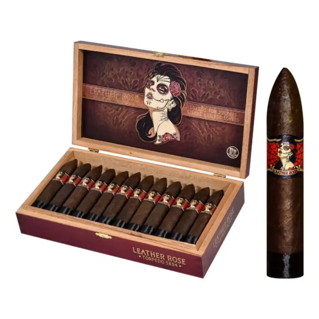 DEADWOOD LEATHER ROSE TORPEDO (24)