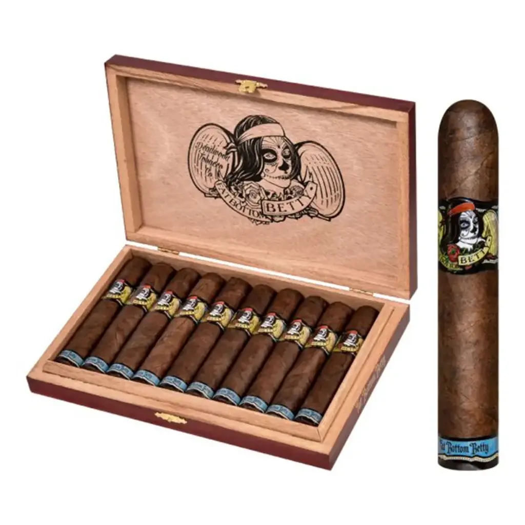 DEADWOOD TOBACCO CO. FAT BOTTOM BETTY ROBUSTO(5X54)(10)