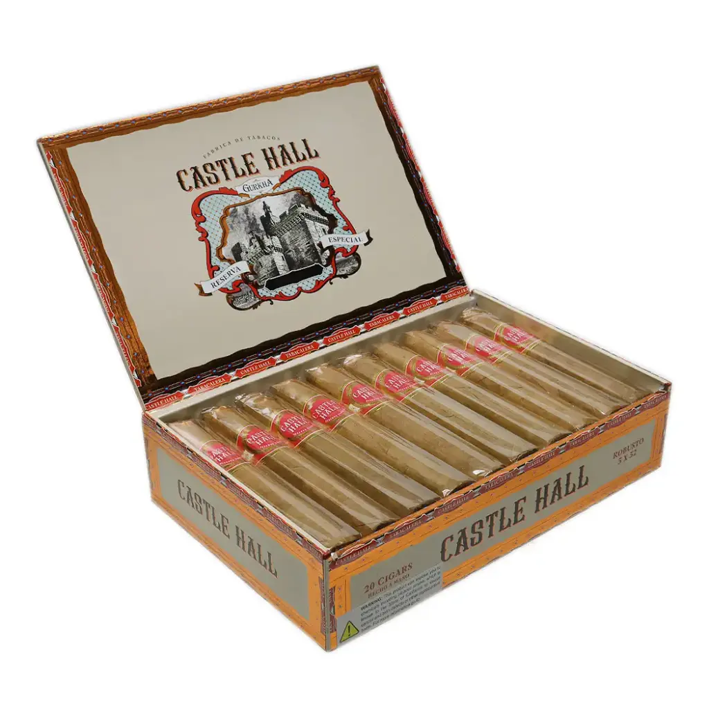 GURKHA CASTLE HALL CON ROBUSTO 5X52 (20)