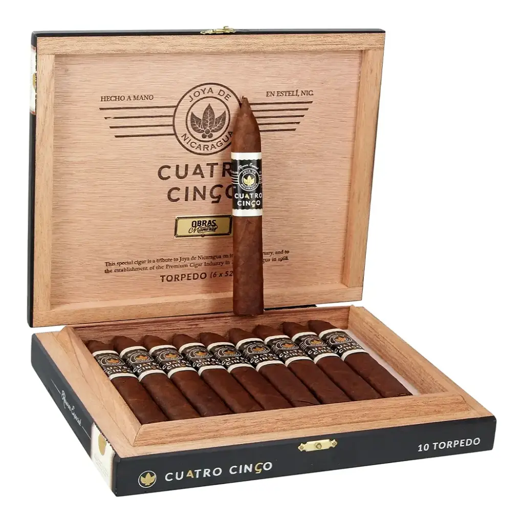 JOYA CUATRO CINCO TORPEDO (6X52) (10)