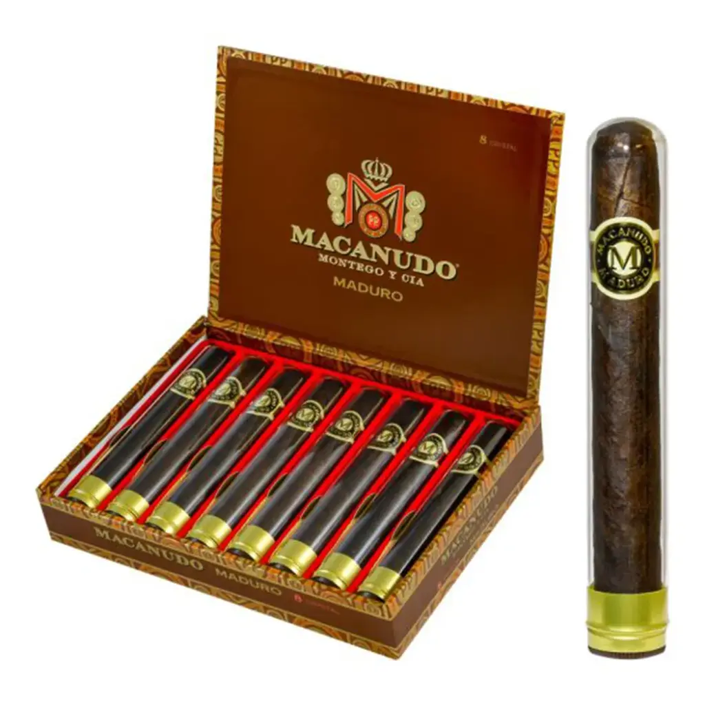 MACANUDO MADURO CRYSTALS TUBE 51/2X50 (8)