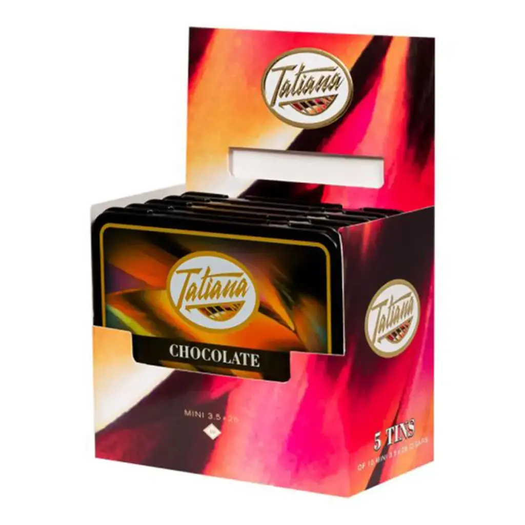 MIAMI TATIANA MINI TINS - CHOCOLATE (50)