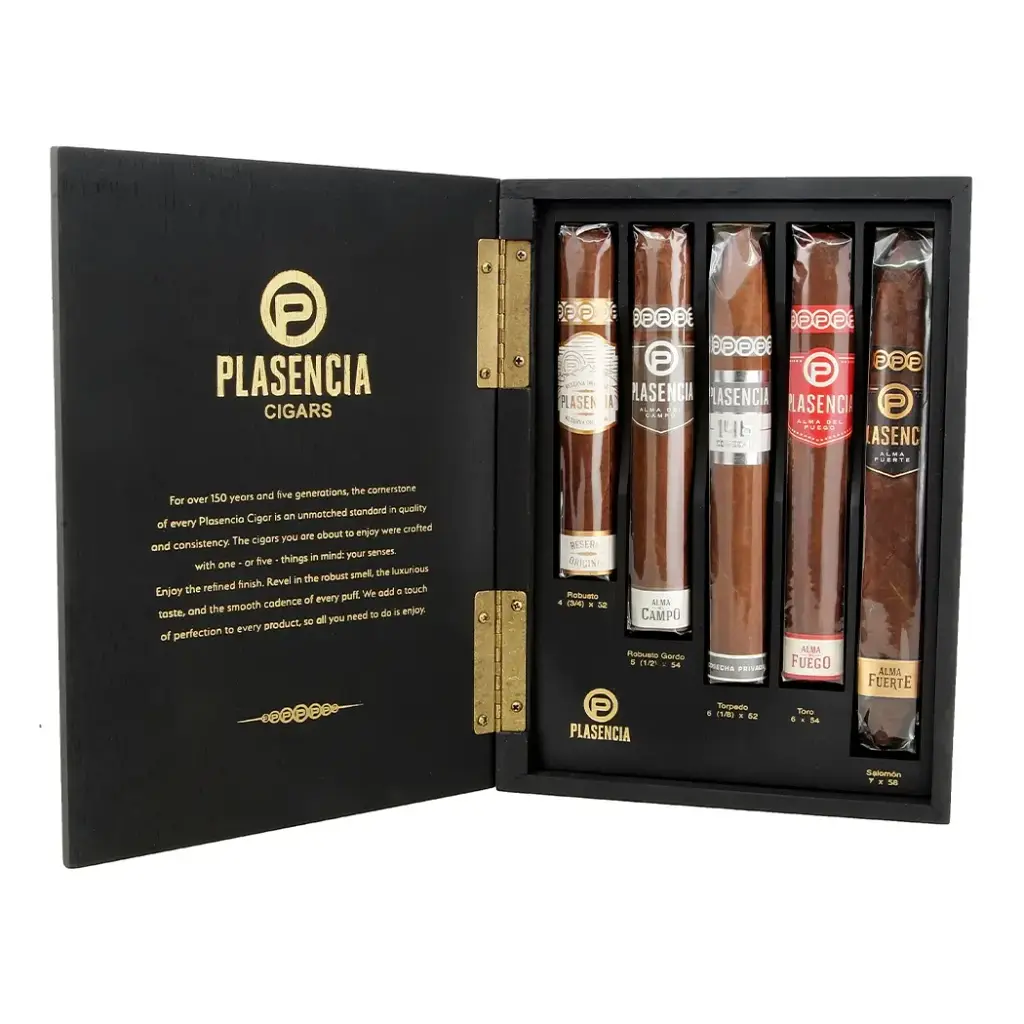 PLASENCIA CIGARS BOX SET 5 CIGARS (5)