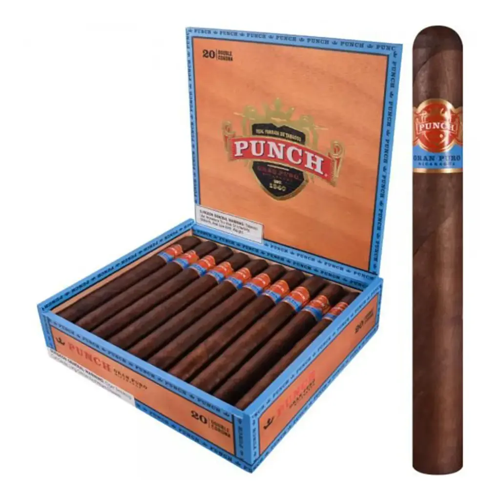 PUNCH GRAN PURO NICARAGUA DOUBLE CORONA 71/2X54 (20)