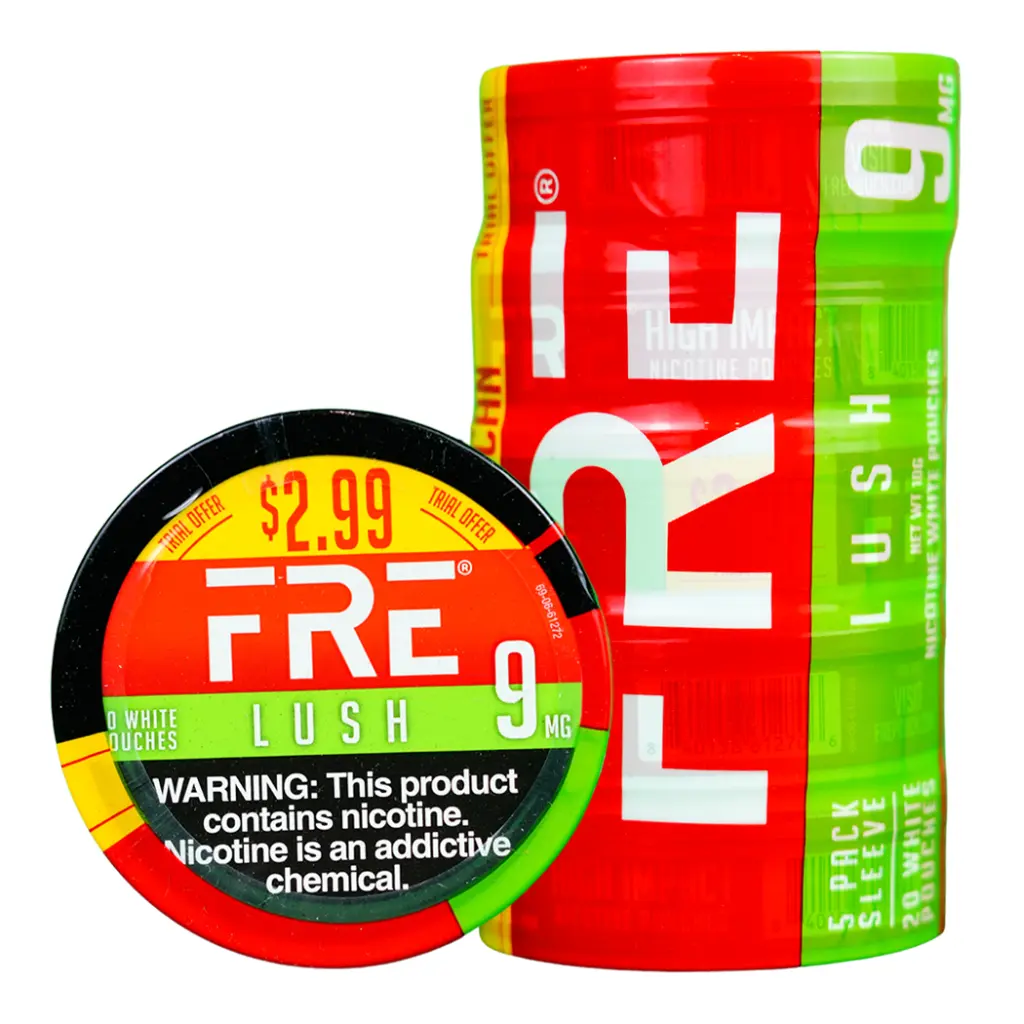 FRE 9MG LUSH $2.99 5PK