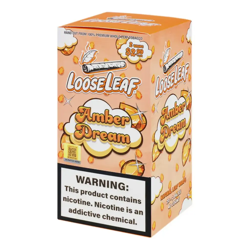 LOOSE LEAF 20-2 PACKS $2.99