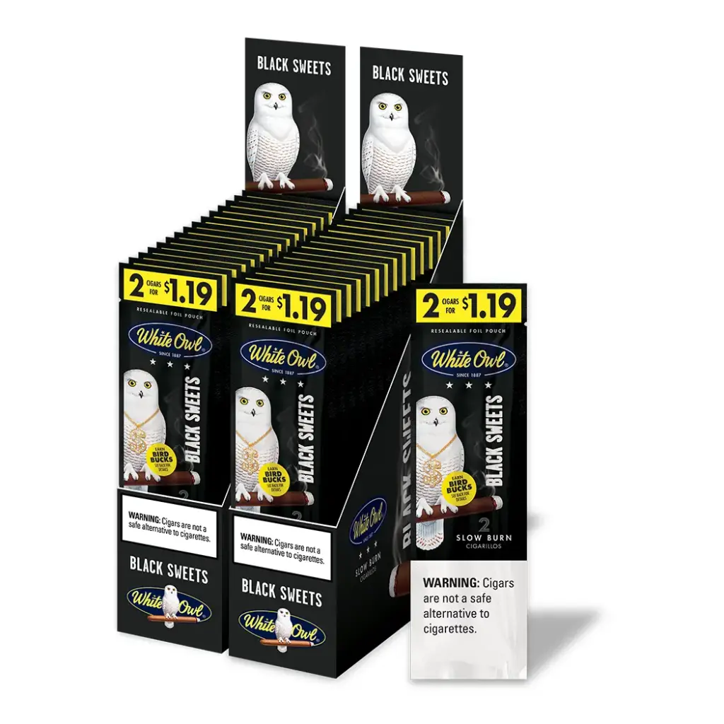 WHITE OWL 2 FOR $1.19