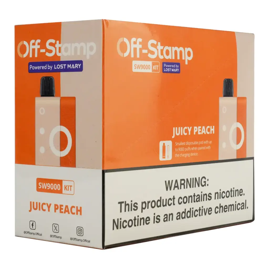 OFF-STAMP 5% JUICY PEACH 1X5PK KIT (9000)