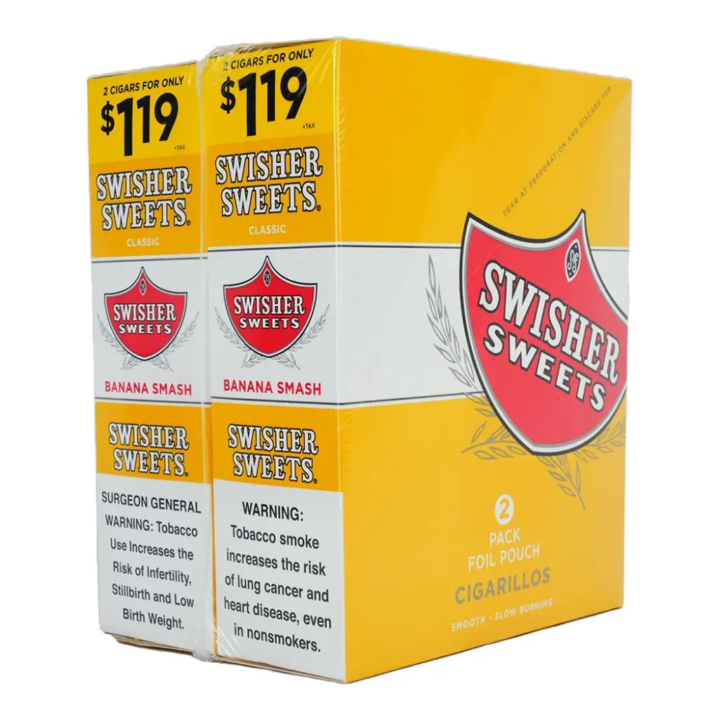 SWISHER SWEET 2 FOR $1.19