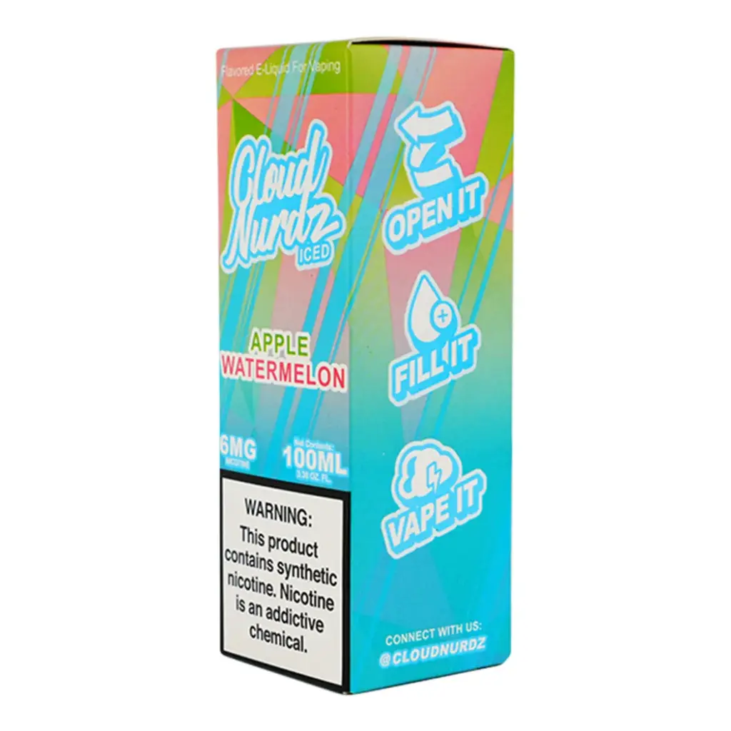 CLOUD NURDZ SYNTHETIC 100ML E-JUICE 6 MG