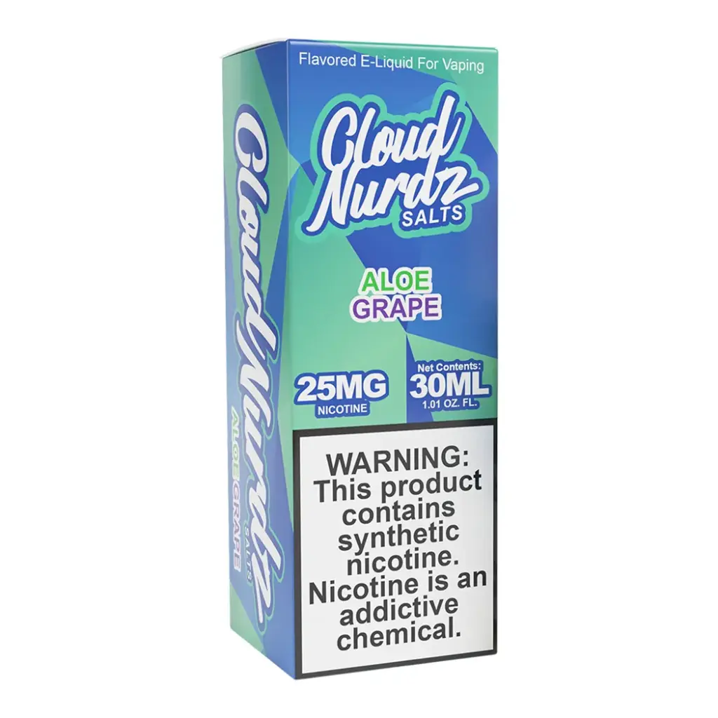 CLOUD NURDZ SALTS SYNTHETIC NICOTINE 30ML E-JUICE 25 MG