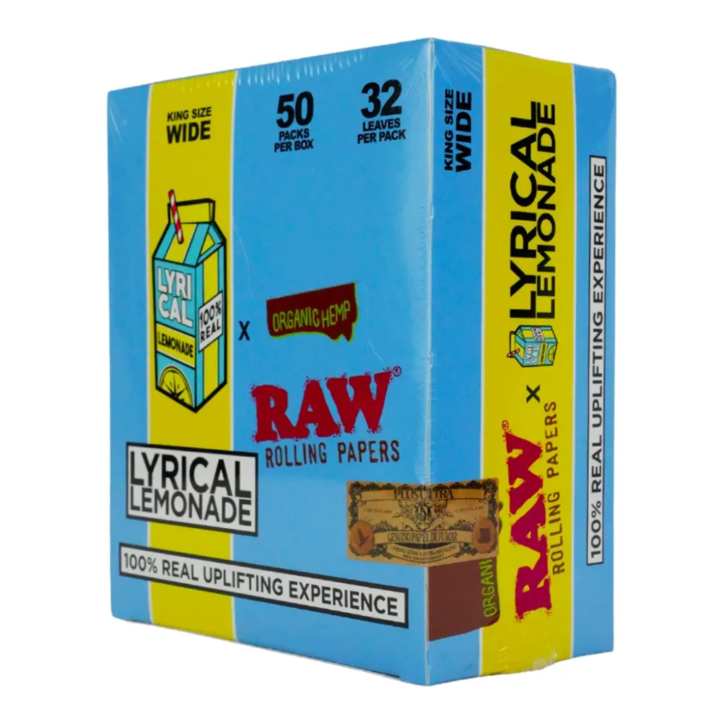 RAW LYRICAL LEMONADE 50 PACKS PER BOX