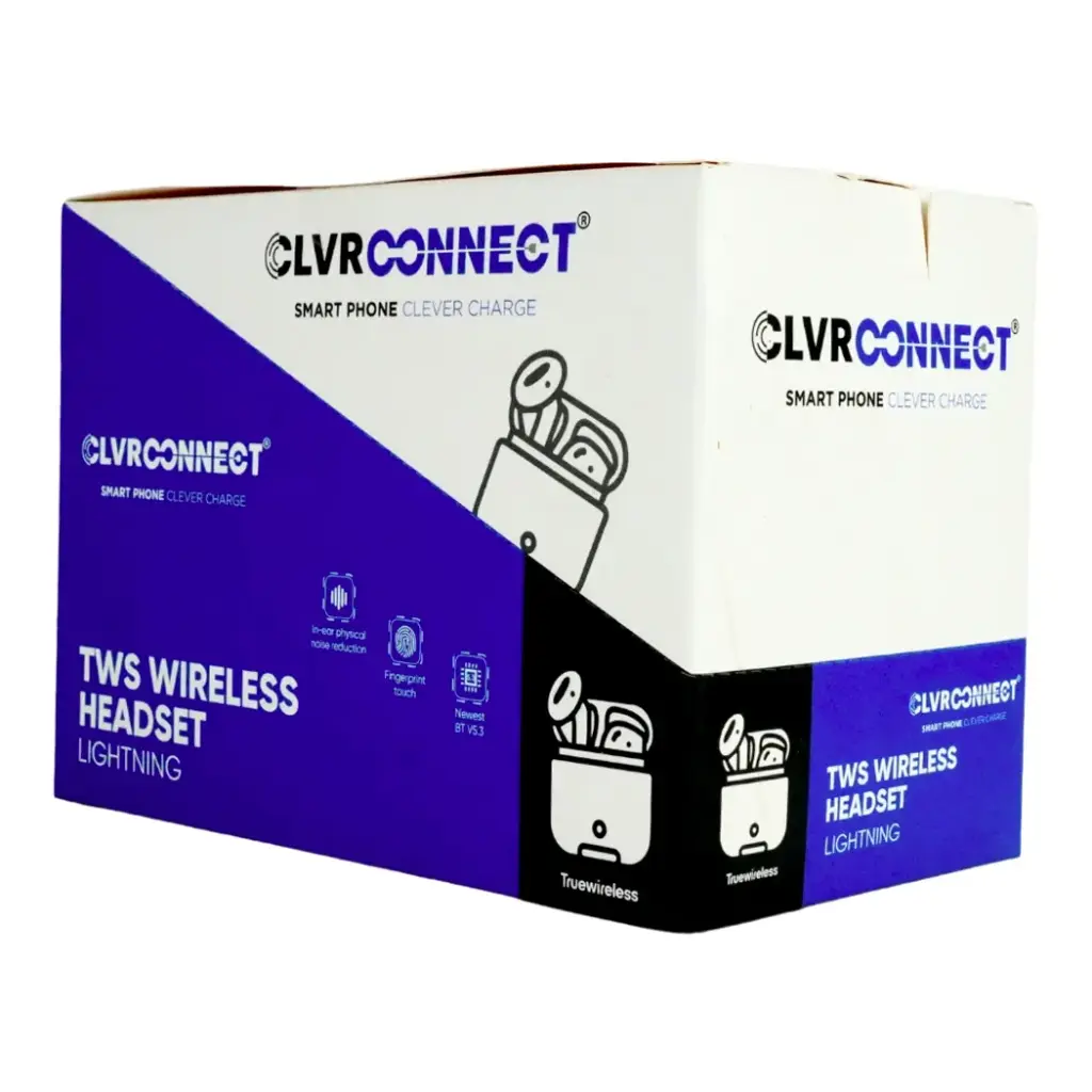 CLVR CONNECT TWS WIRELESS HEADSET 4CT