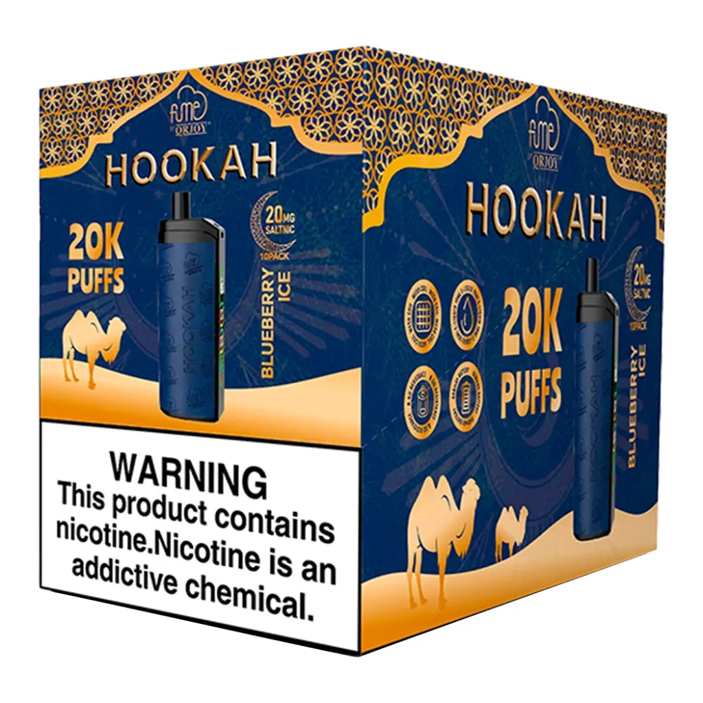 FUME 10PK HOOKAH 2% 20K PUFFS