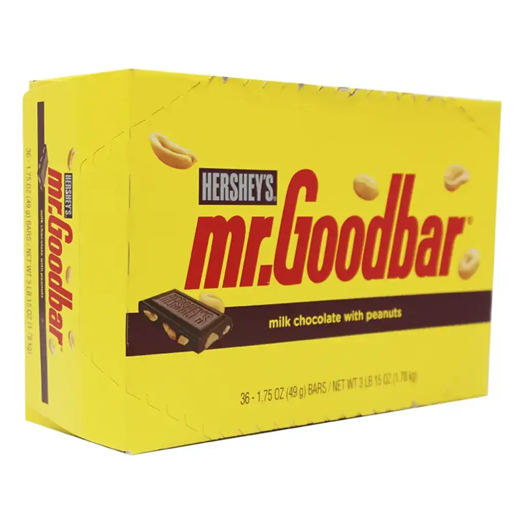 HERSHEY'S 36-1.75 OZ MR. GOOD BAR