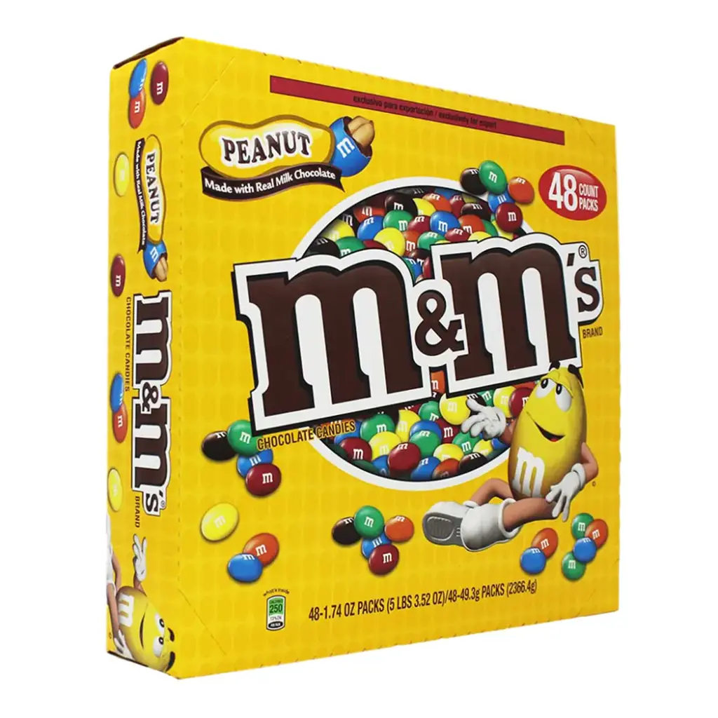 M&M 48-1.74 OZ PEANUT